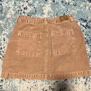 American Eagle Outfitters Tan Mini Skirt